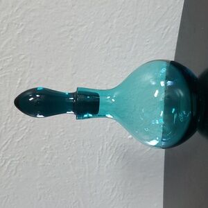 Blenko Glass Vintage Perfume Bottle